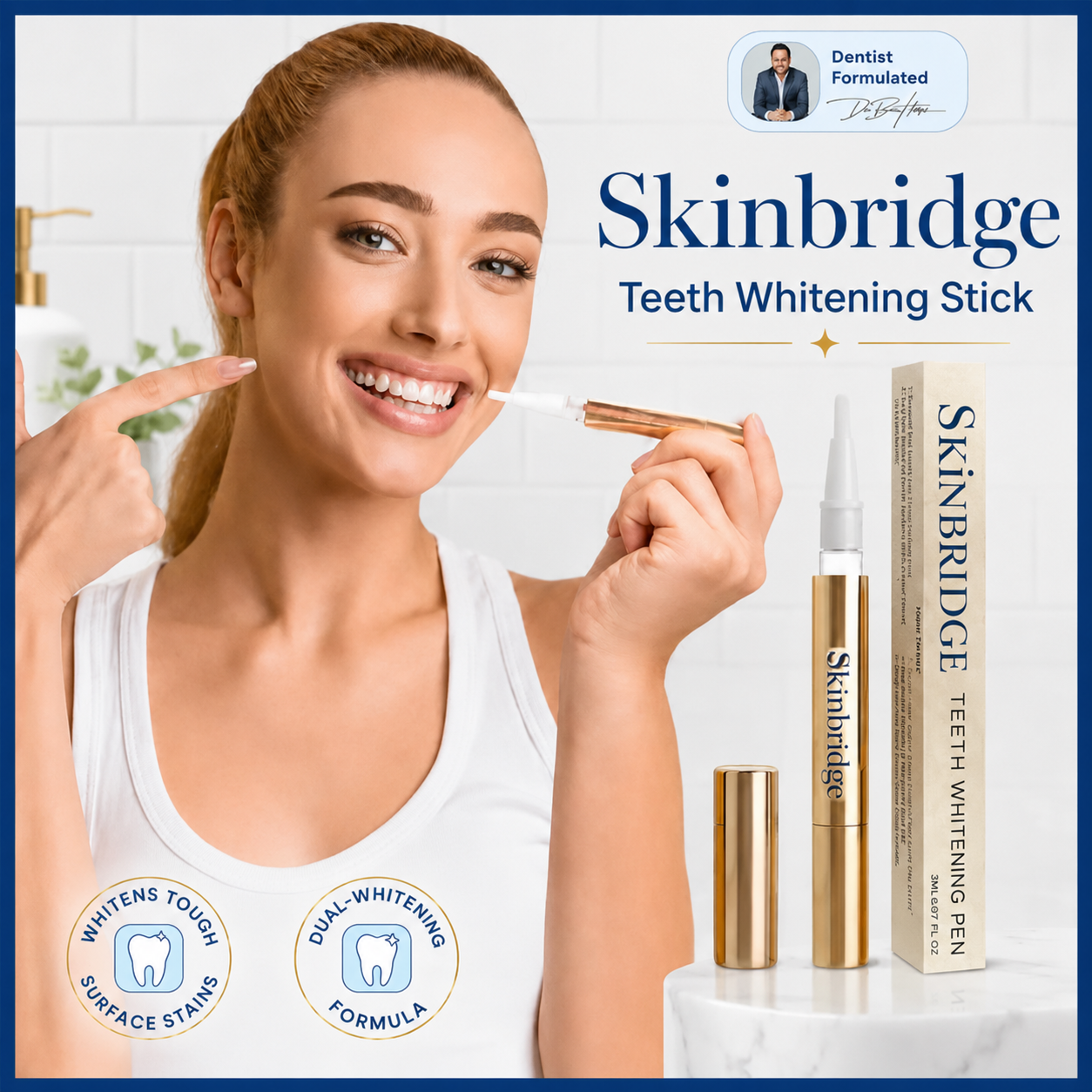 SkinBridge Teeth Whitening Stick